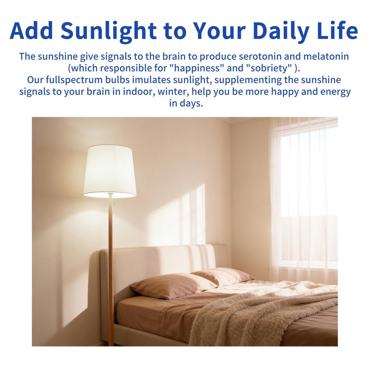 LQ BSDERA clean flicker-free light reduces eye strain