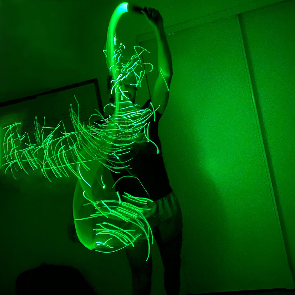 LQMEILI LED whip ideal for parties, festivals, weddings, and celebrations.