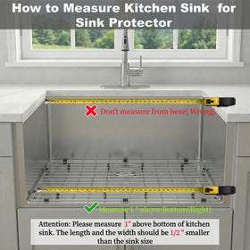 LQS grid compatible with rear drain placement for efficient water flow
