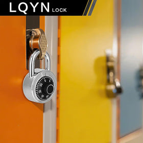 LQYN stainless steel cover protects the lock body.
