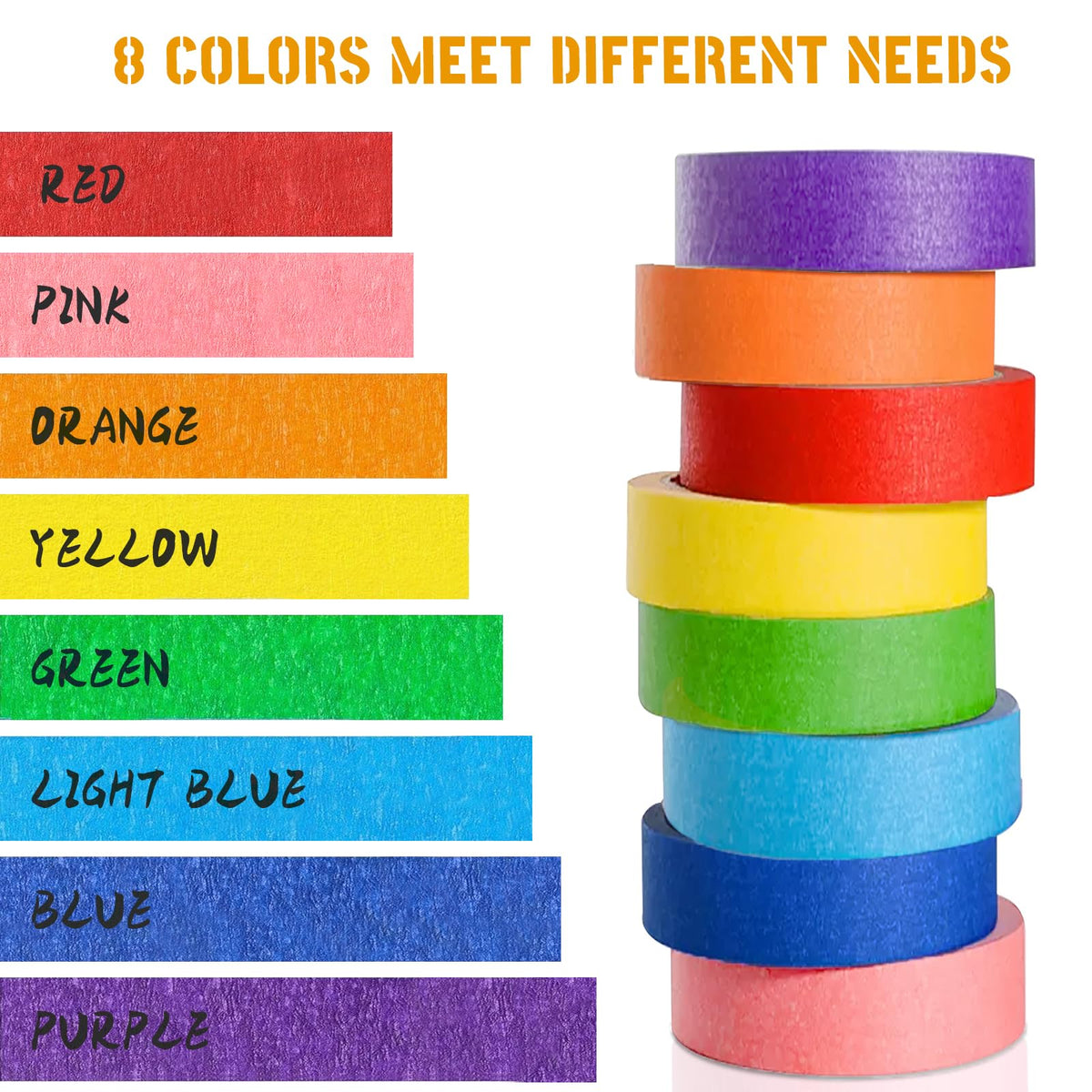 LRCXL tape is 1-inch wide for precise color lines.