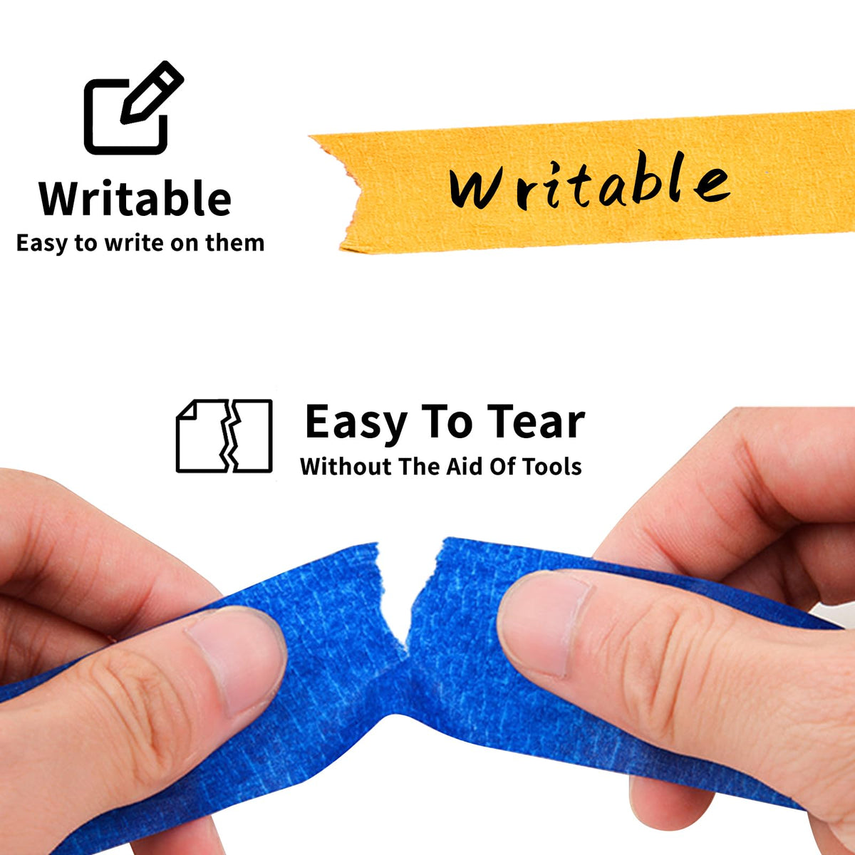 LRCXL premium textured paper with natural rubber adhesive for clean removal.