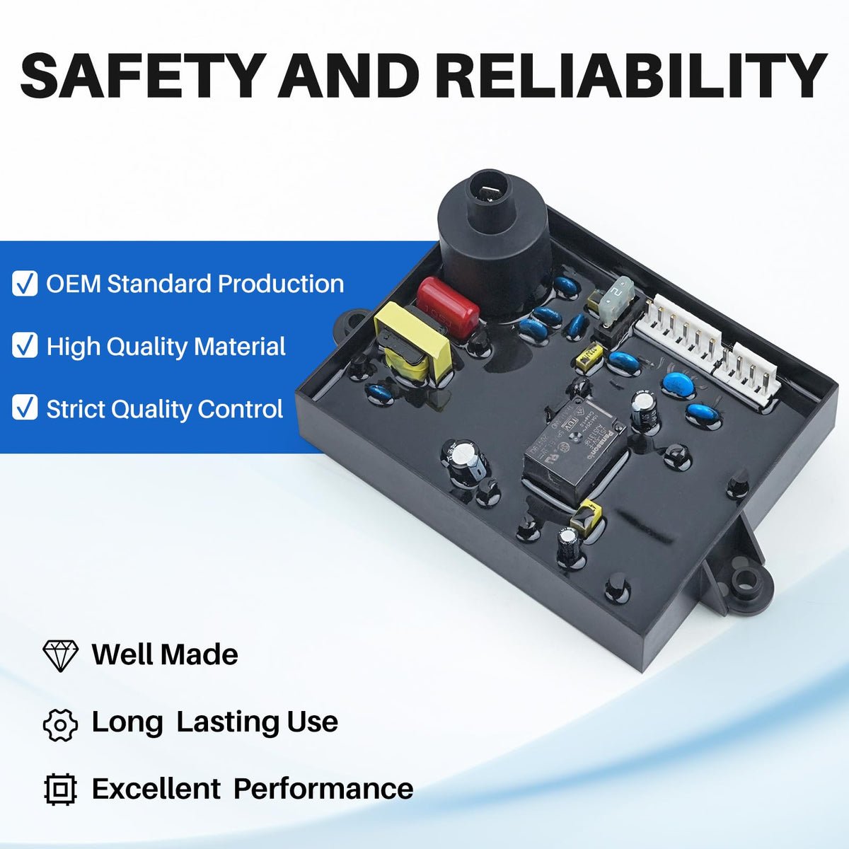 Lrichy RV ignition board in action underscores safety features and energy efficiency