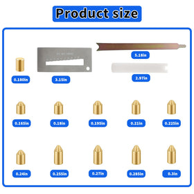 LRWZOV bottom pins 0-9 set supports rekeying multiple Schlage locks