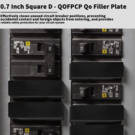 LRWZOV 0.7-inch blanks resist heat and impact in busy electrical panels.