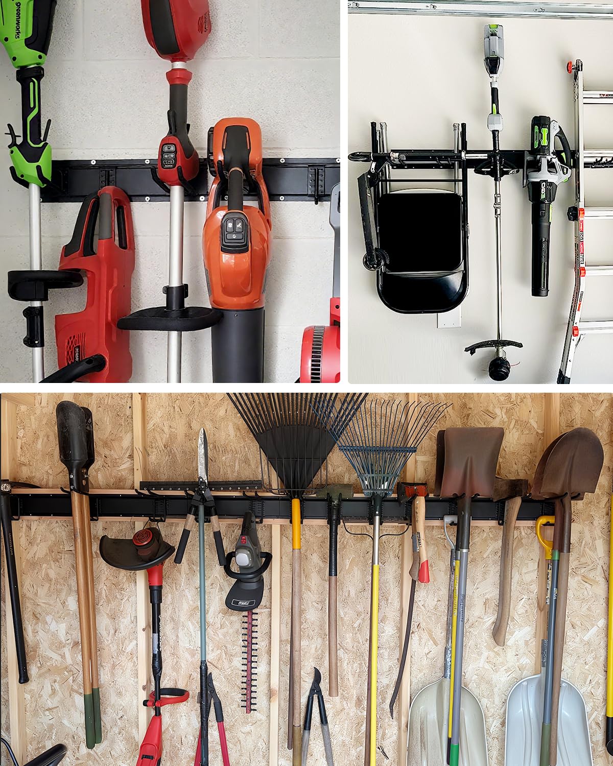 LRYXEG 3-rail system for versatile storage