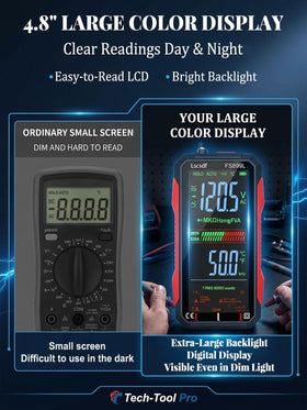 Lscsdf FS899L backlight display improves visibility in low-light environments