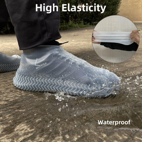 LSDWL non-slip sole keeps shoes secure on wet surfaces.