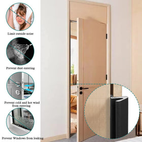 LSGCQ foam seal with V-shaped profile fitting into slot for secure contact