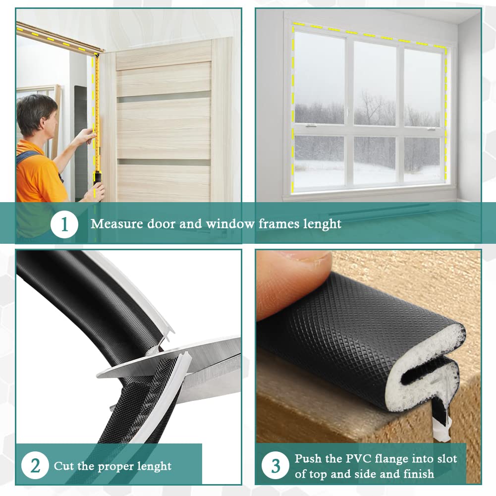 LSGCQ versatile weather seal applicable to windows and cabinets