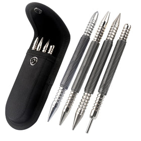LSTOPGO dual-head nail setter 3/32 in and 1/8 in for precise wood marking