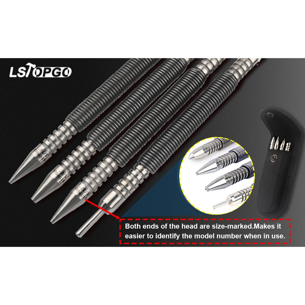 LSTOPGO heat-treated steel construction for durable performance