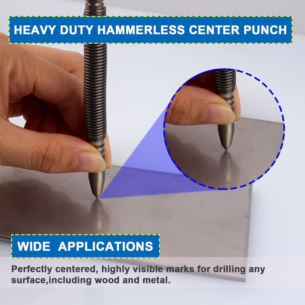 LSTOPGO hinge pin removal punch 1/8 in for easy hinge pin extraction