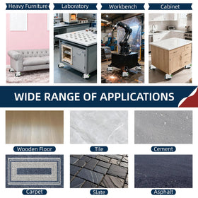 LSWhee leveling casters for workbenches and machinery