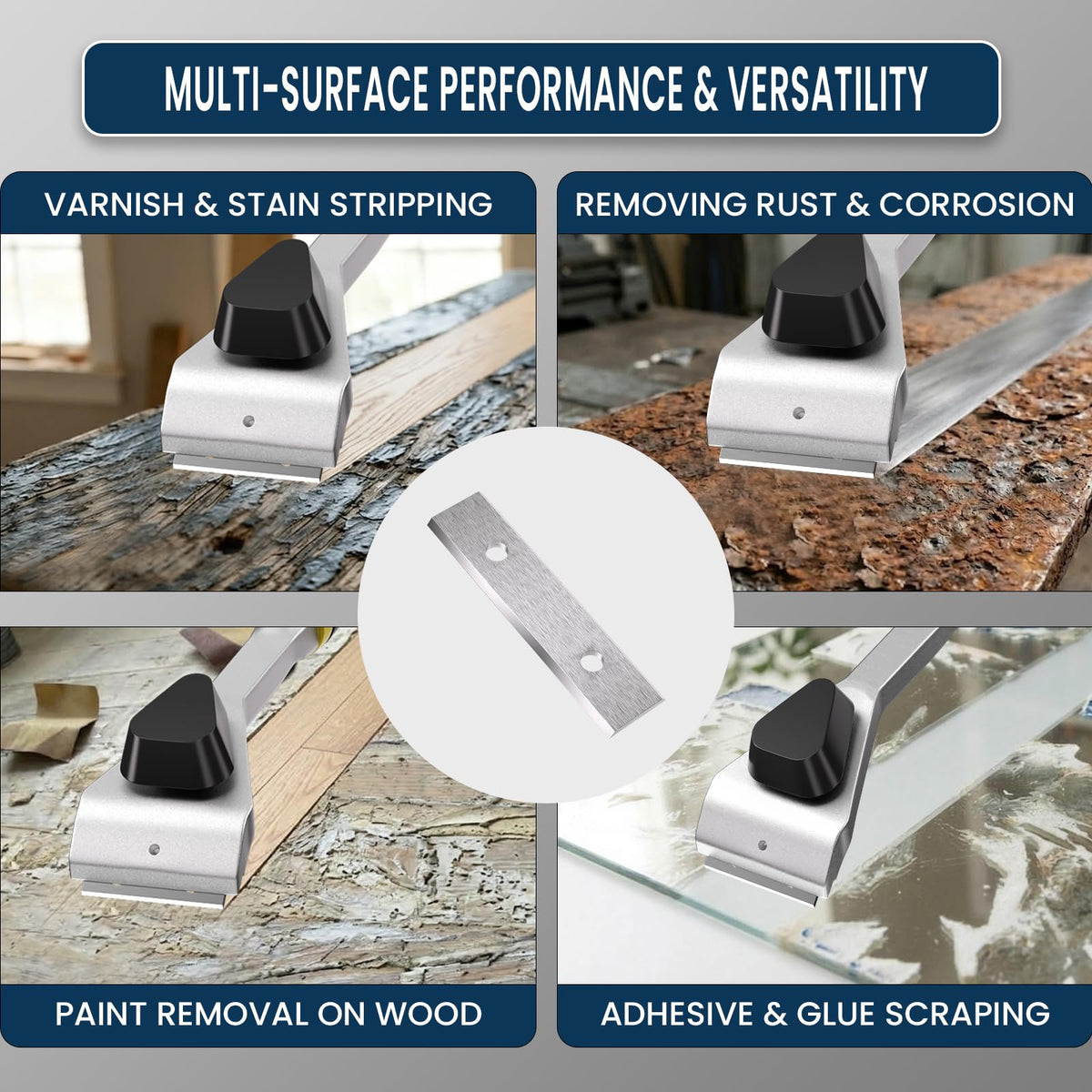 LU&MN 35-degree grind enables controlled, efficient material removal.