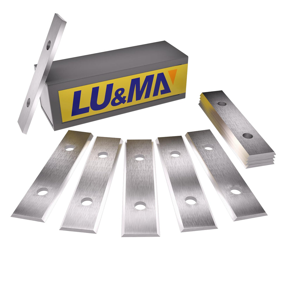 LU&MN carbide scraper blades with precision edge for fast paint removal.