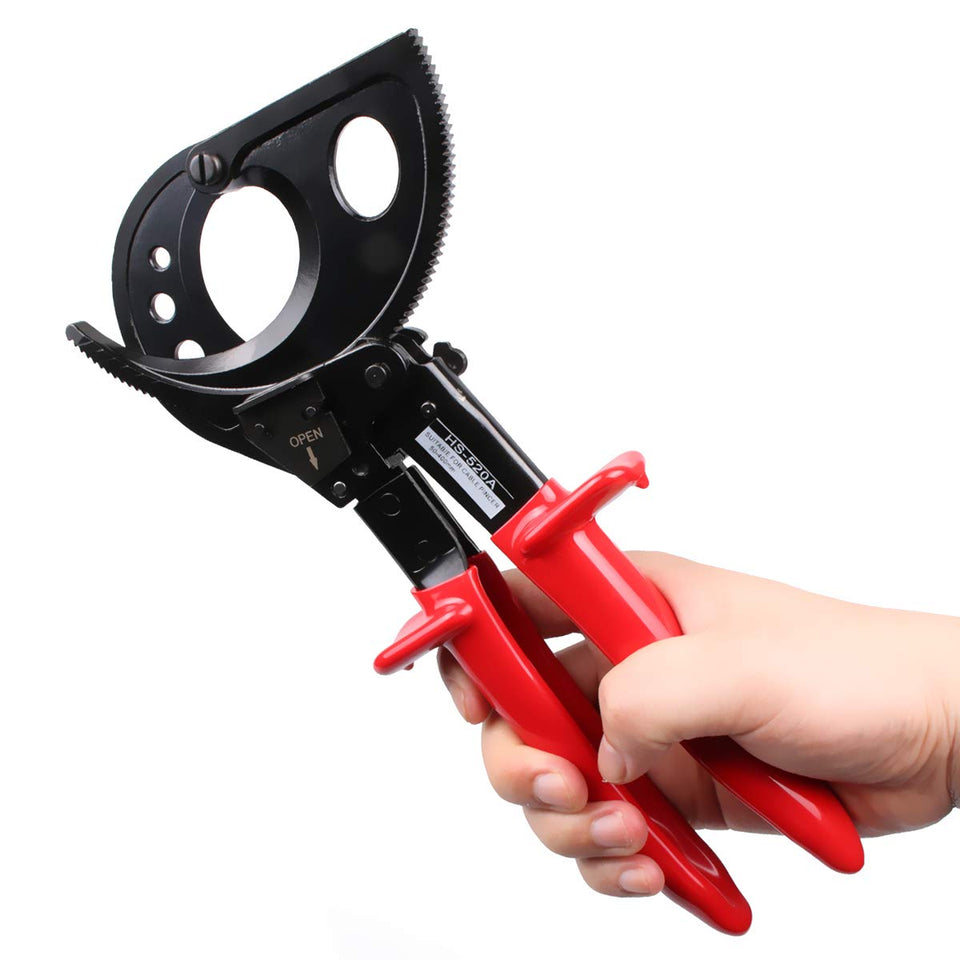 LUBAN ratcheting cable cutter cutting head for up to 400mm² cables