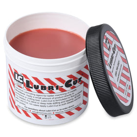 Lubri-Cut cutting paste on drill bit dipping for smoother drilling and extended tool life.