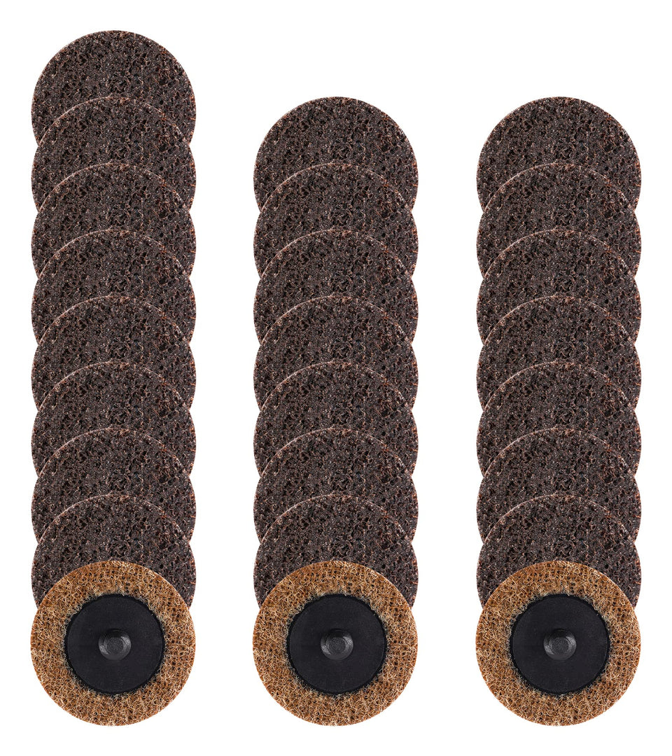 LUCKUT 2-inch nylon surface-conditioning disc (80 grit) for deburring and finishing