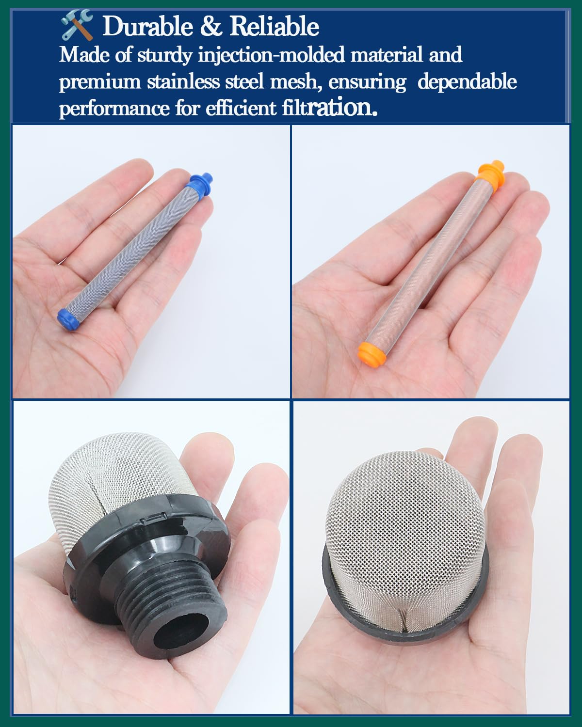 LUCKXUANYUAN durable stainless mesh design supports long service life.