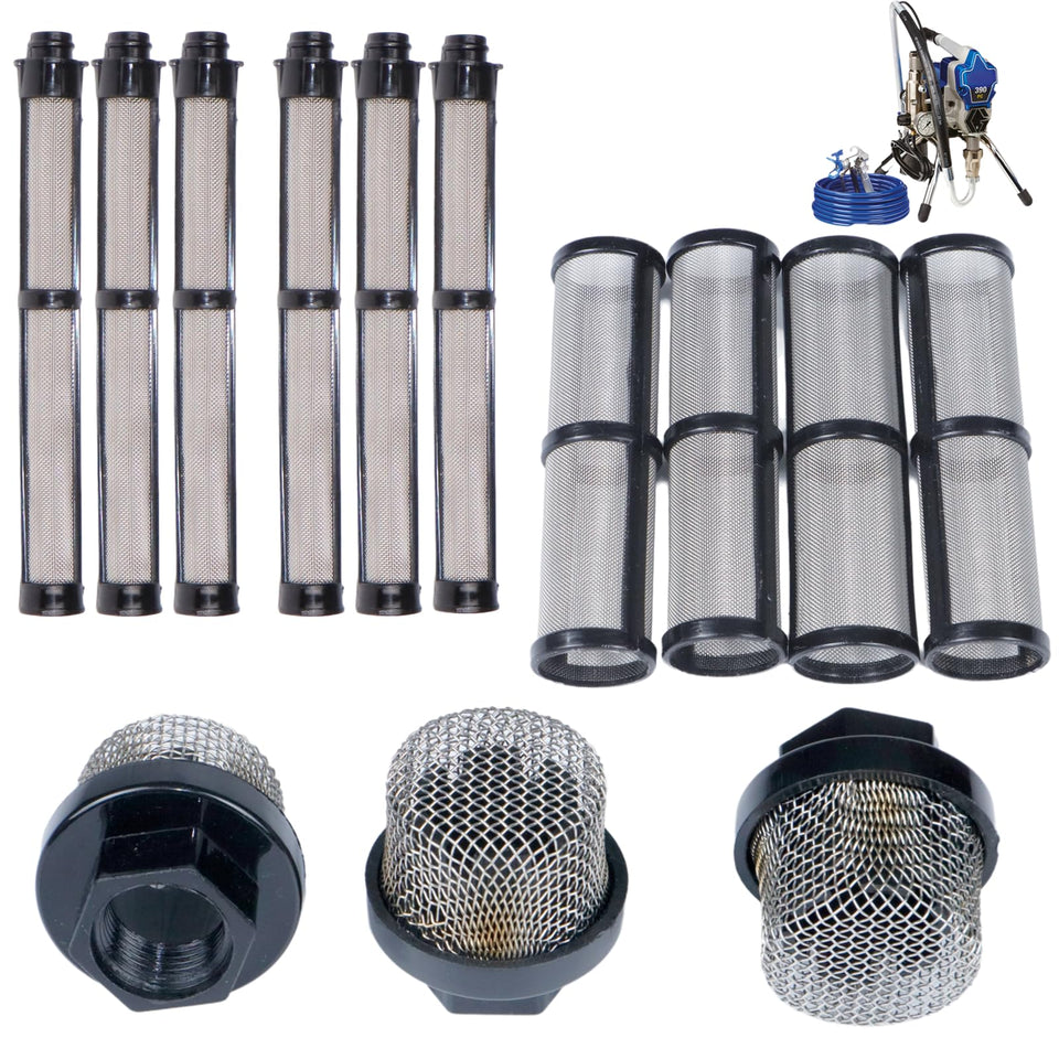 LUCKXUANYUAN suction tube screen filter improves paint flow and reduces clogging.
