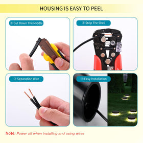 Lucky TL wire withstands wide temperature ranges for outdoor installations.
