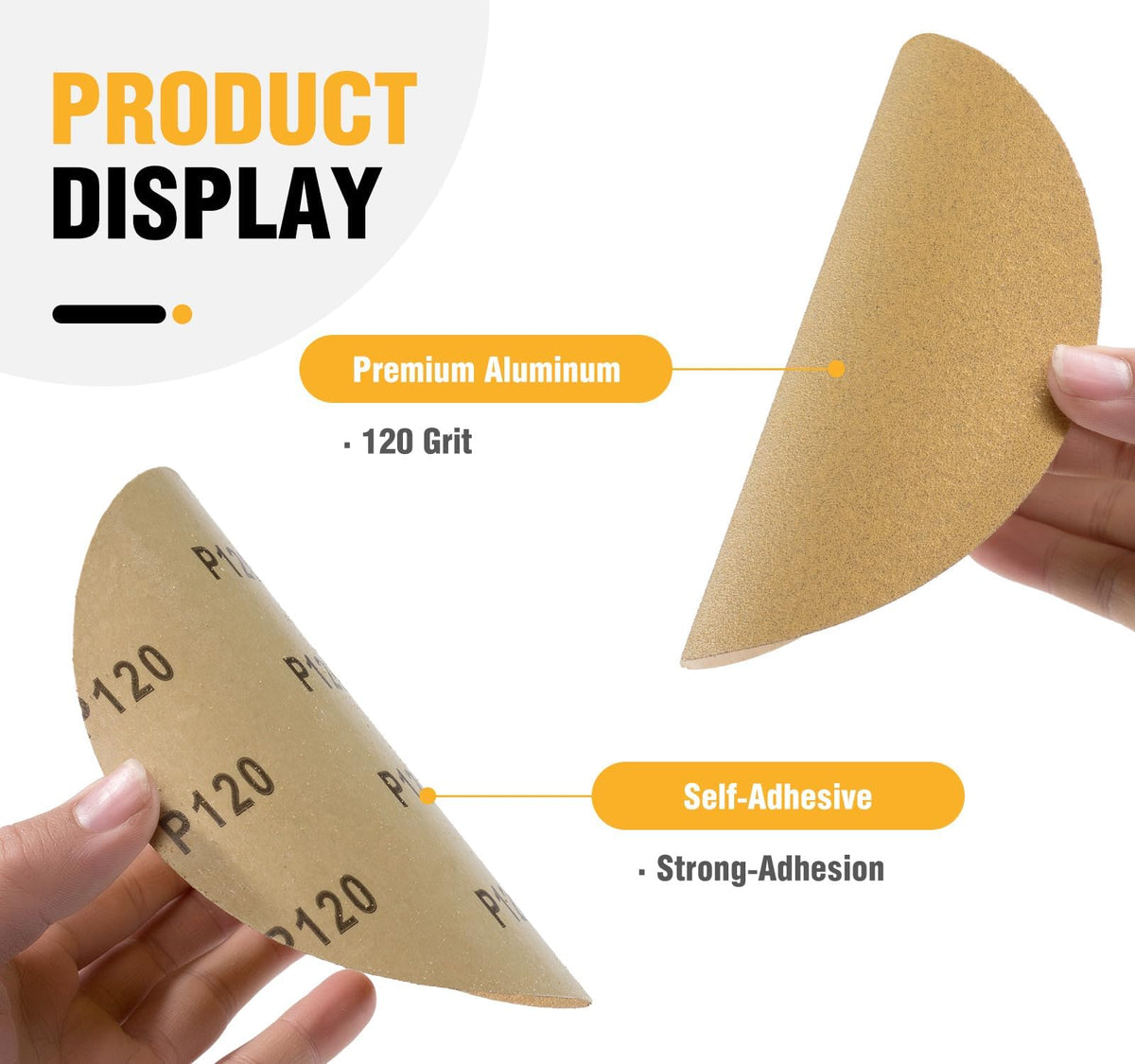 LuckyGuard aluminum oxide 6in disc offers durability