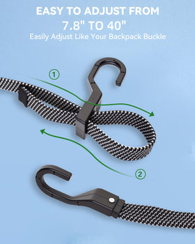 LuckyStraps 2x elasticity enables tighter, safer holds across loads