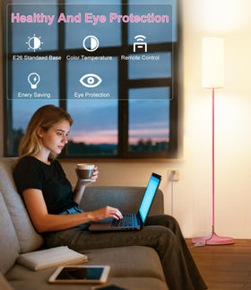 Luckystyle timer and night mode provide energy-saving, sleep-friendly lighting.