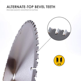 Luckyway carbide teeth blade with heat resistance for durable performance.