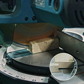 Luckyway compatible with DeWalt, Makita, Skil, Metabo 12-inch saws.