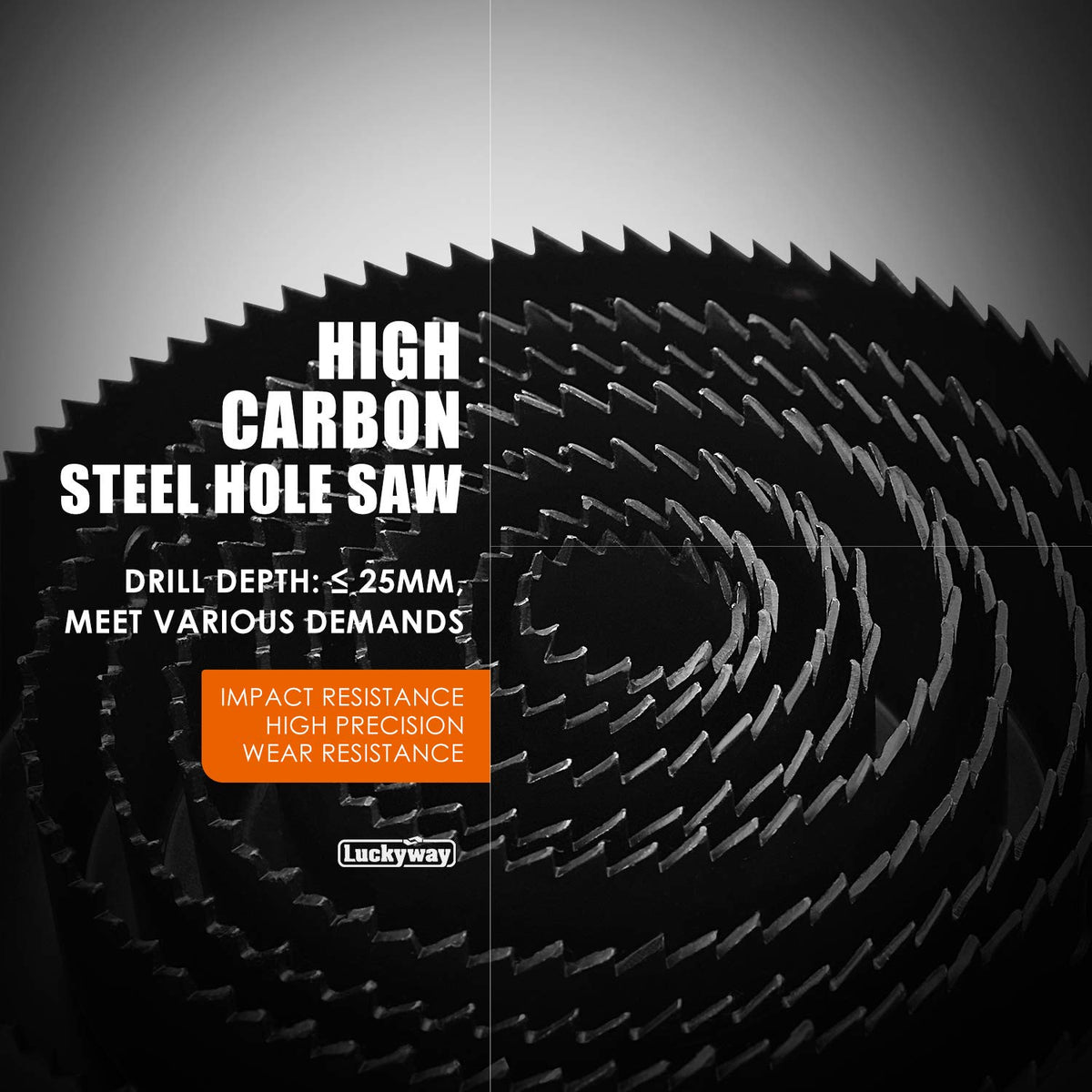 Luckyway hole saw 51mm cutting edge for bigger holes