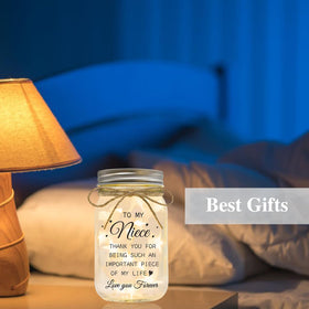 Luckyyds thickened glass mason jar adds durability and style