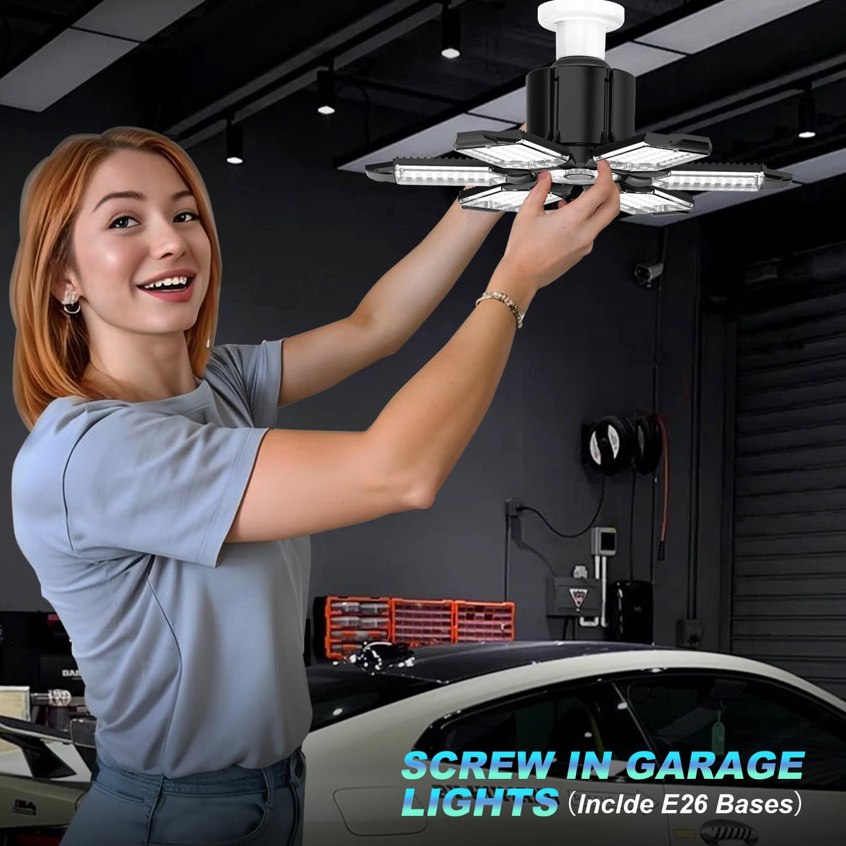LUCORUSC 360-degree coverage with deformable panels for comprehensive lighting