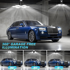 LUCORUSC garage light with easy installation in minutes