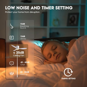 LUDOMIDE ceiling fan six-speed settings enable tailored airflow.