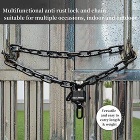 LUECMO galvanized PVC coating resists moisture and corrosion for outdoors.