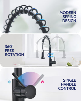 LUFEIDRA 304 stainless steel body resists corrosion and maintains shine