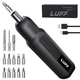 LUFF electric screwdriver set 4V cordless for quick furniture assembly and repairs