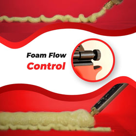 Luft Professional foam extender 03 ideal for long, narrow channels.