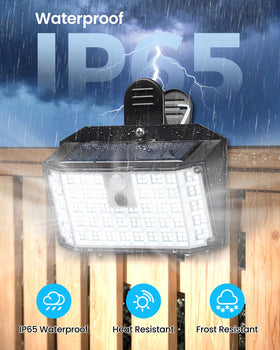 LUHLEE all-night illumination with solar power for overnight visibility.