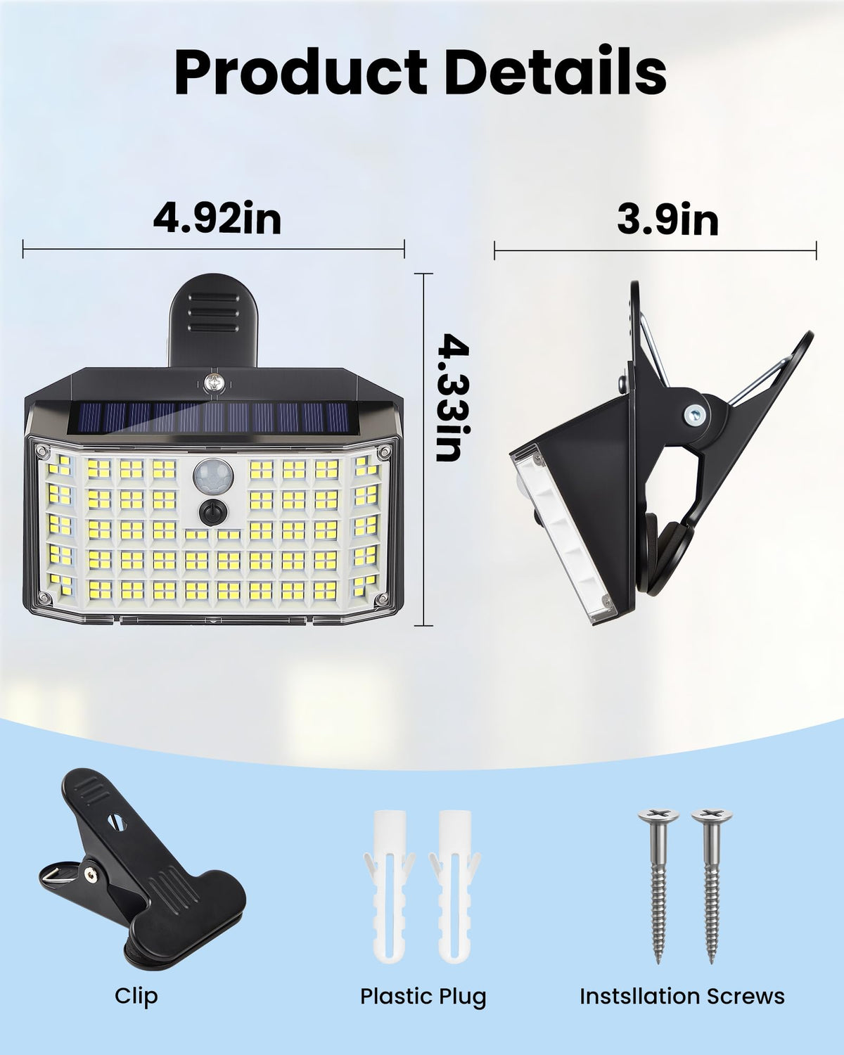 LUHLEE dim-to-bright mode activates as motion is detected for practical use.