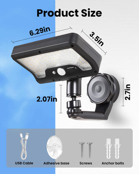 LUHLEE magnetic mount enables simple, tool-free setup anywhere.