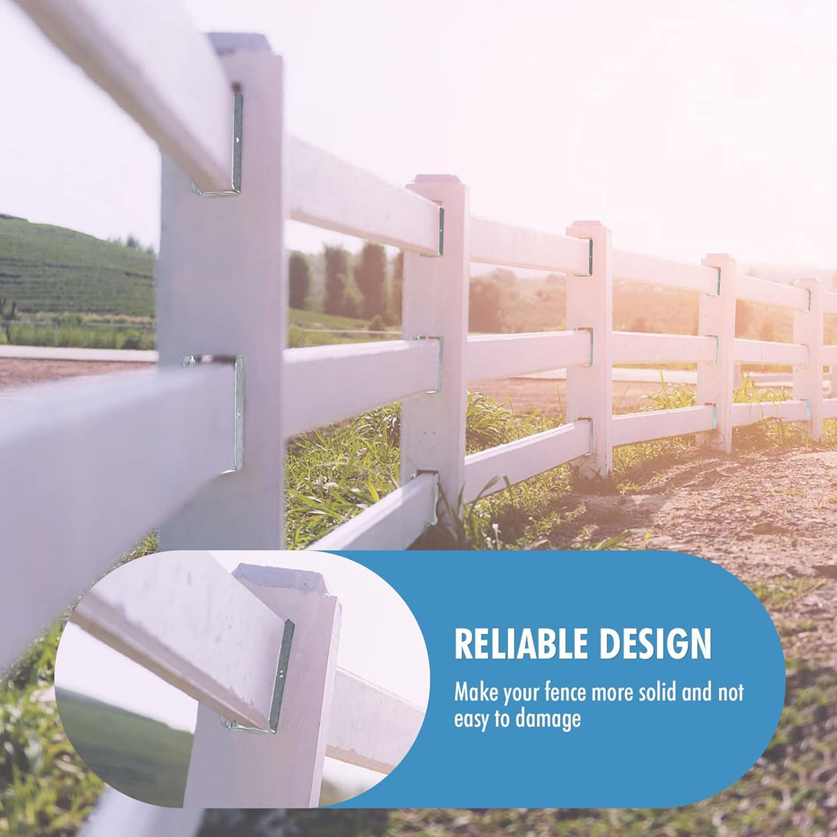 LukLoy 20-pack kit supports versatile fence, deck, and porch projects.