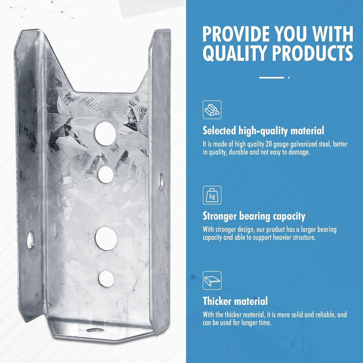 LukLoy fence brackets simplify porch and deck projects with a strong, reliable fit.