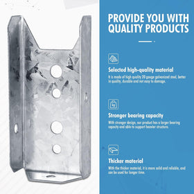 LukLoy fence brackets simplify porch and deck projects with a strong, reliable fit.