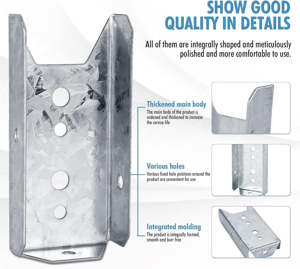 LukLoy screws are included, speeding up installation and reducing extra purchases.