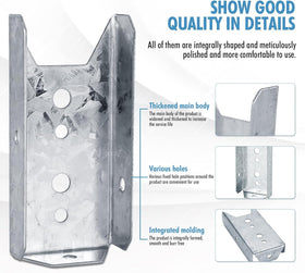 LukLoy screws are included, speeding up installation and reducing extra purchases.