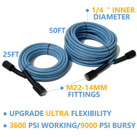 LULUW replacement hose fits many brands for easy upgrades.