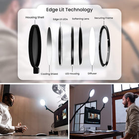 LUME CUBE Edge 2.0 brightness control from low to high